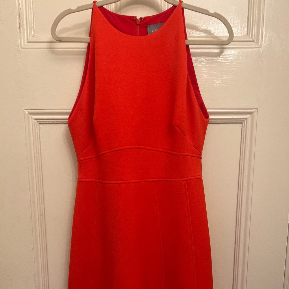 Lela Rose Modified Halter-fit and flare